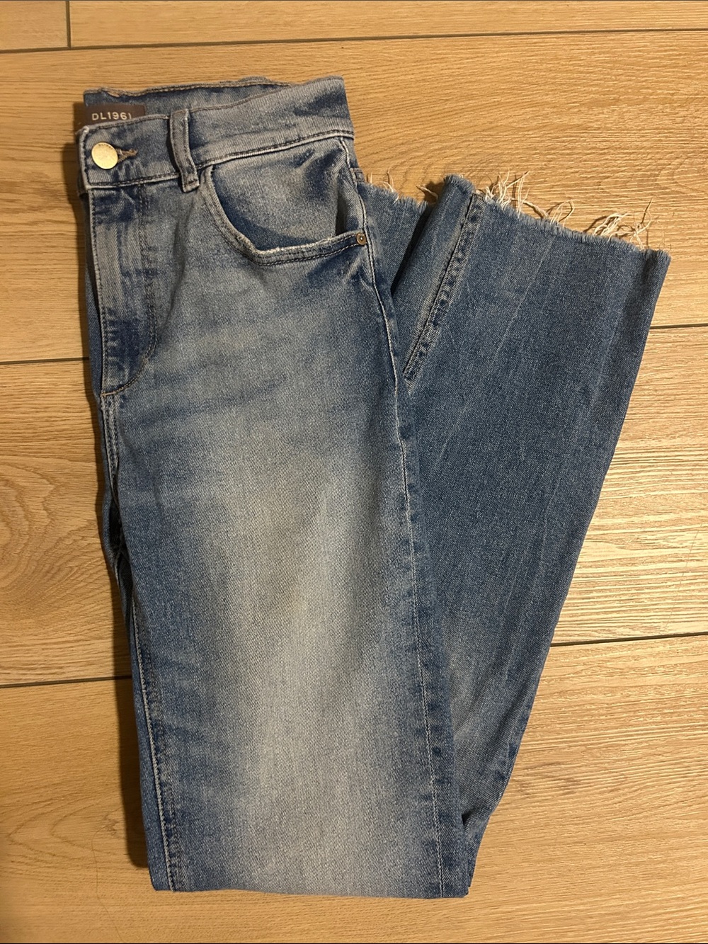 DL1961 size 25 Patti Straight High Rise Vintage denim jeans